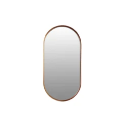 Spiegel ovaal 50x100 - brons