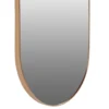 Spiegel ovaal 70x200 - brons