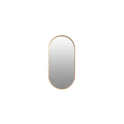 Spiegel ovaal 30x60 - goud