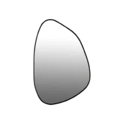 Spiegel pebble 40x60 cm zwart