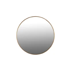 Spiegel rond 60 - brons