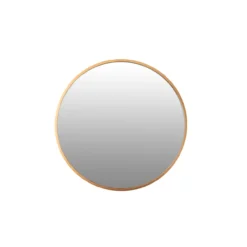 Spiegel rond 60 - goud
