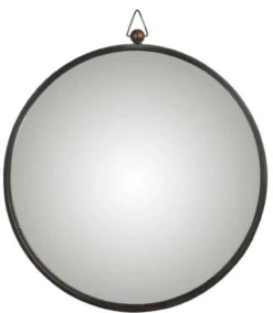Spiegel Rond zwart