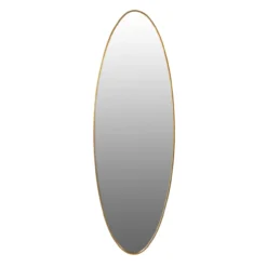 Spiegel Scandi Oval goud 60x160