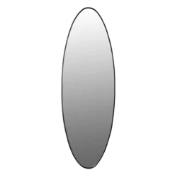 Spiegel Scandi Oval zwart 60x160