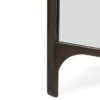 Spiegel staand PI donker mahonie 55x190cm