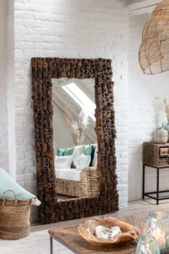 Spiegel Syma gerecycled hout