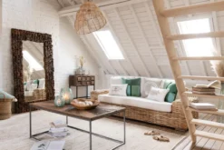 Spiegel Syma gerecycled hout