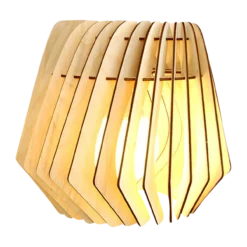 Spin M houten lampenkap medium