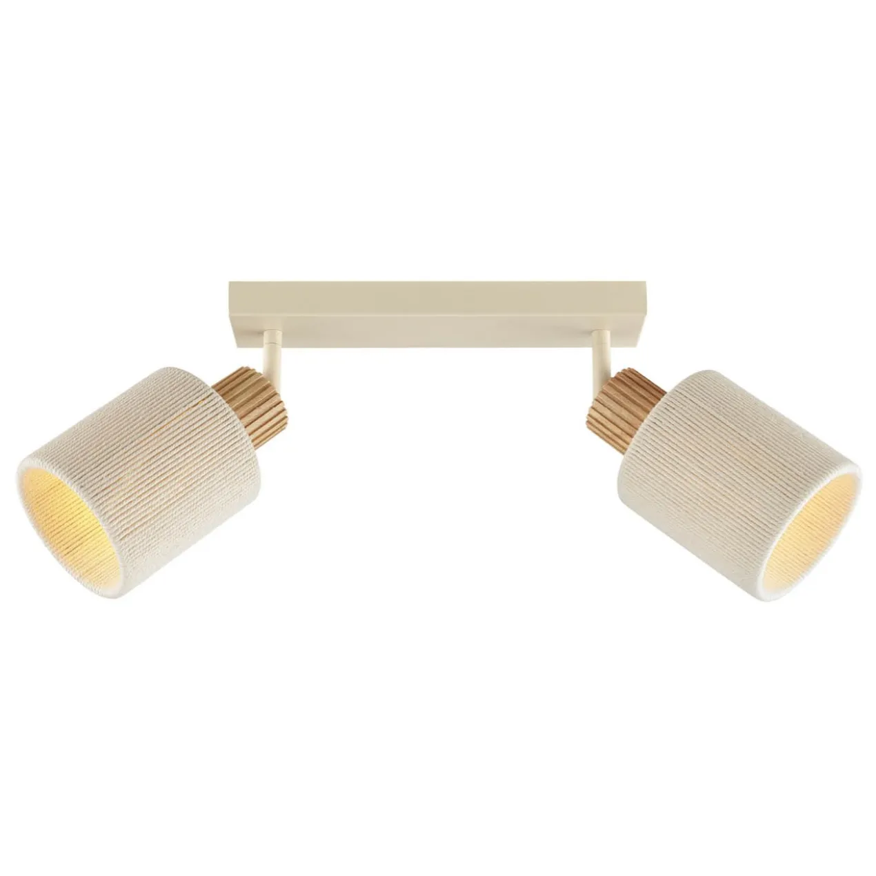 Spot Arjan 2-lichts beige
