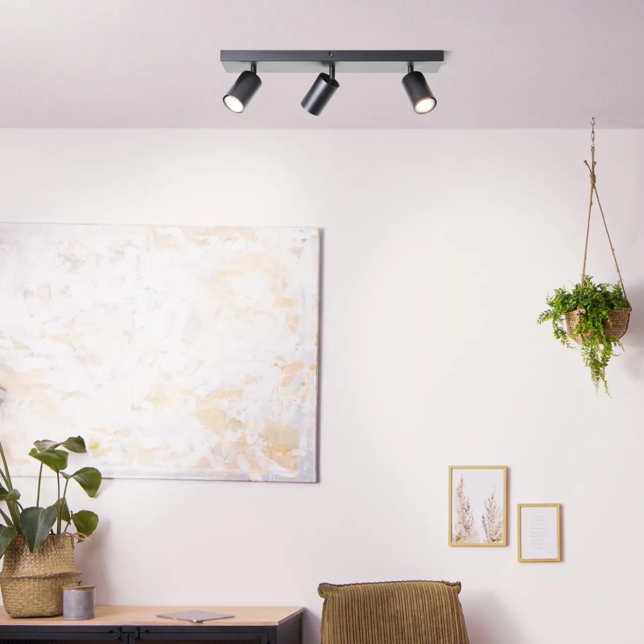 Spot Bep 3-lichts zwart