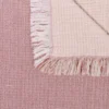 Sprei Crinkle soft pink 180x260 cm