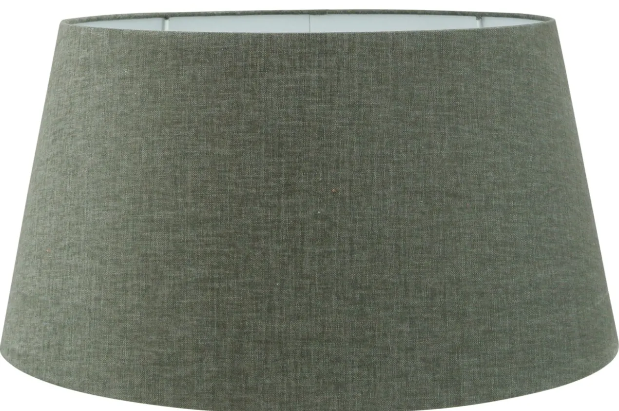 Staande lampenkap Linda marron fonce 40x32x22cm