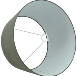 Staande lampenkap Linda marron fonce 40x32x22cm