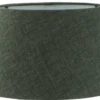 Staande lampenkap Linda marron fonce 25x19x14cm