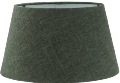 Staande lampenkap Linda marron fonce 25x19x14cm