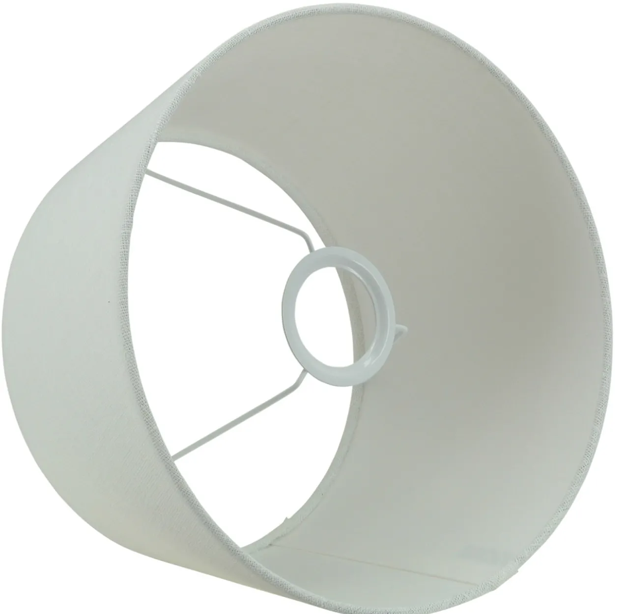 Staande lampenkap linnen offwhite 35x30x18cm