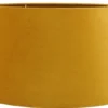 Staande lampenkap San Remo velours oker 40x32x22cm