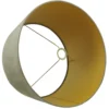 Staande lampenkap San Remo velours taupe 35x30x18cm