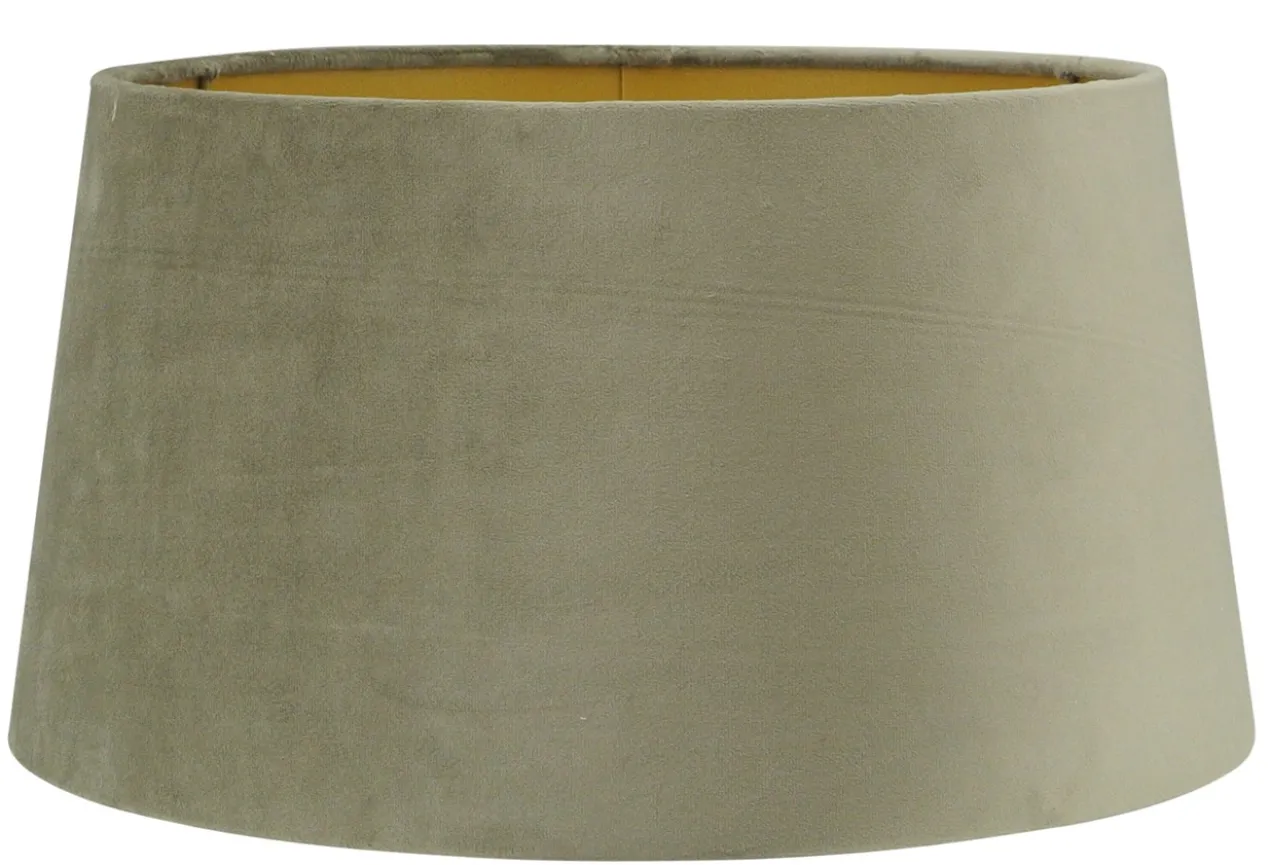 Staande lampenkap San Remo velours taupe 35x30x18cm