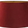 Staande lampenkap San Remo velours bordeaux 50x40x26cm
