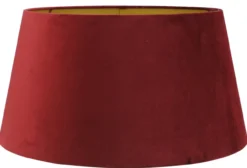 Staande lampenkap San Remo velours bordeaux 50x40x26cm
