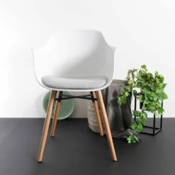 Staande plantenpot Finnley (set van 2) Finnley staande bloempot beige - set van 2