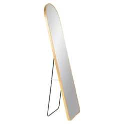 Staande spiegel Lize goud - 150 x 40 cm Lize staande spiegel goud - 150 x 40 cm