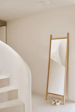 Staande spiegel PI eiken 55x190 cm