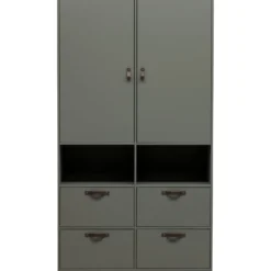 Stage garderobekast grenen soap [fsc]