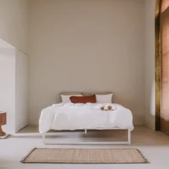 Stalen bedframe °01 | Wit 160 x 210 cm