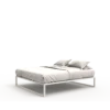 Stalen bedframe °01 | Wit 80 x 210 cm