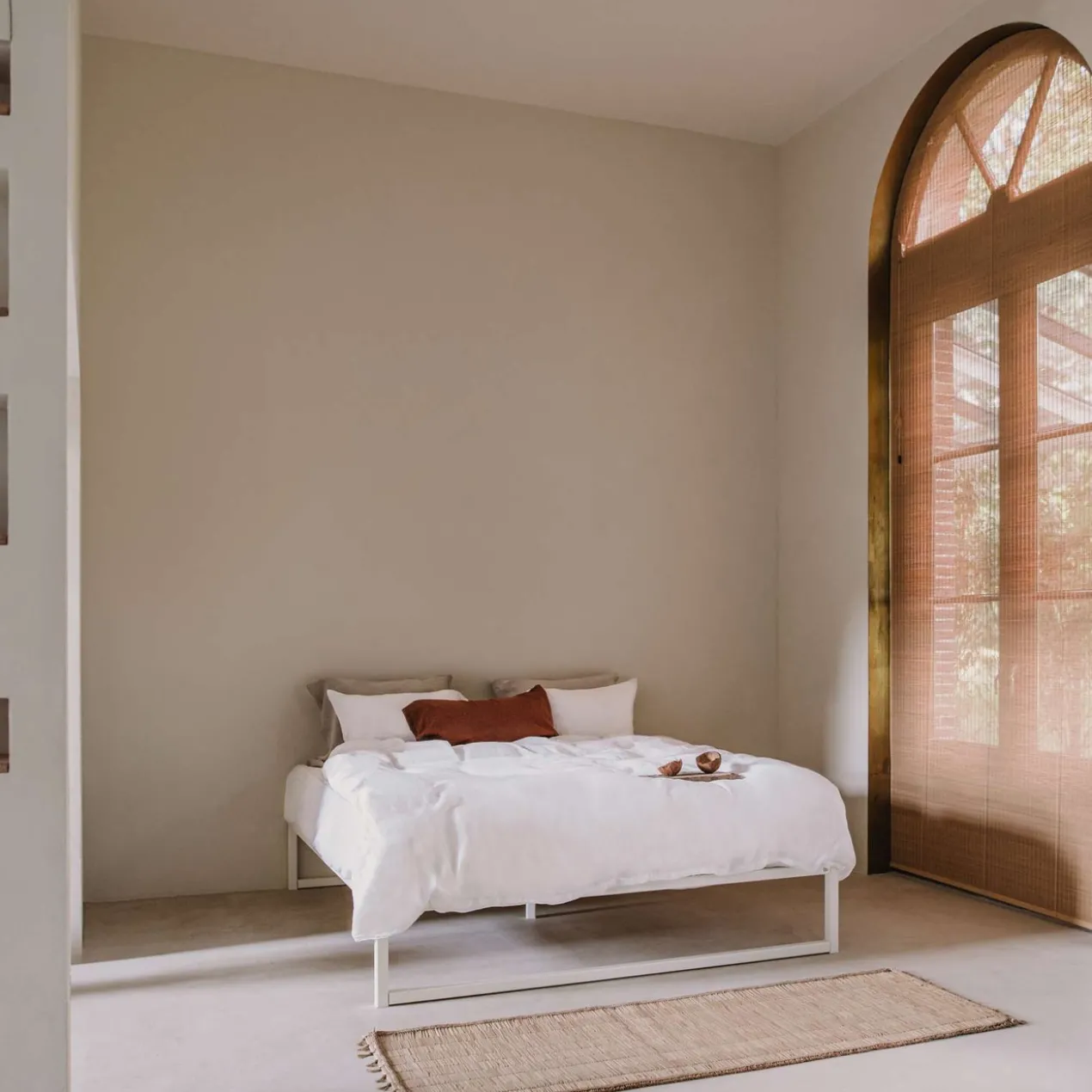 Stalen bedframe °01 | Wit 90 x 220 cm