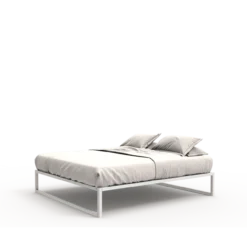 Stalen bedframe °01 | Wit 80 x 220 cm