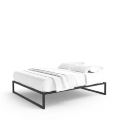 Stalen bedframe °01 | Zwart 160 x 200 cm