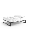 Stalen bedframe °01 | Zwart 160 x 210 cm