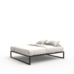 Stalen bedframe °01 | Zwart 200 x 210 cm