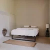Stalen bedframe °01 | Zwart 80 x 210 cm