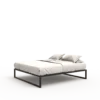 Stalen bedframe °01 | Zwart 90 x 210 cm