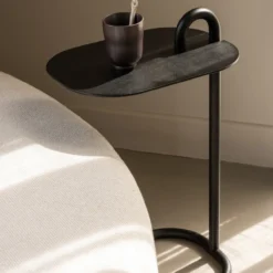 Stand by Me Steel bijzettafel (49cm hoog) - RAL9005 Jet Black