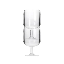 Stapelbaar Wijnglas Polycarbonaat - set van 2