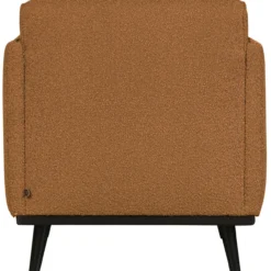 Statement fauteuil met arm boucle butter