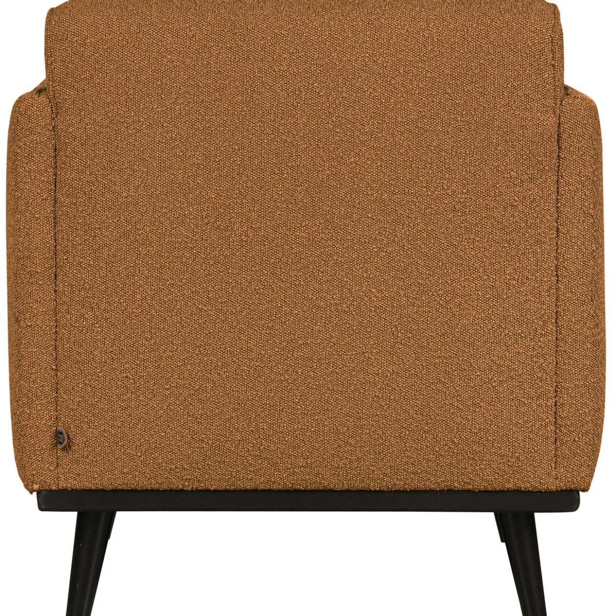 Statement fauteuil met arm boucle butter