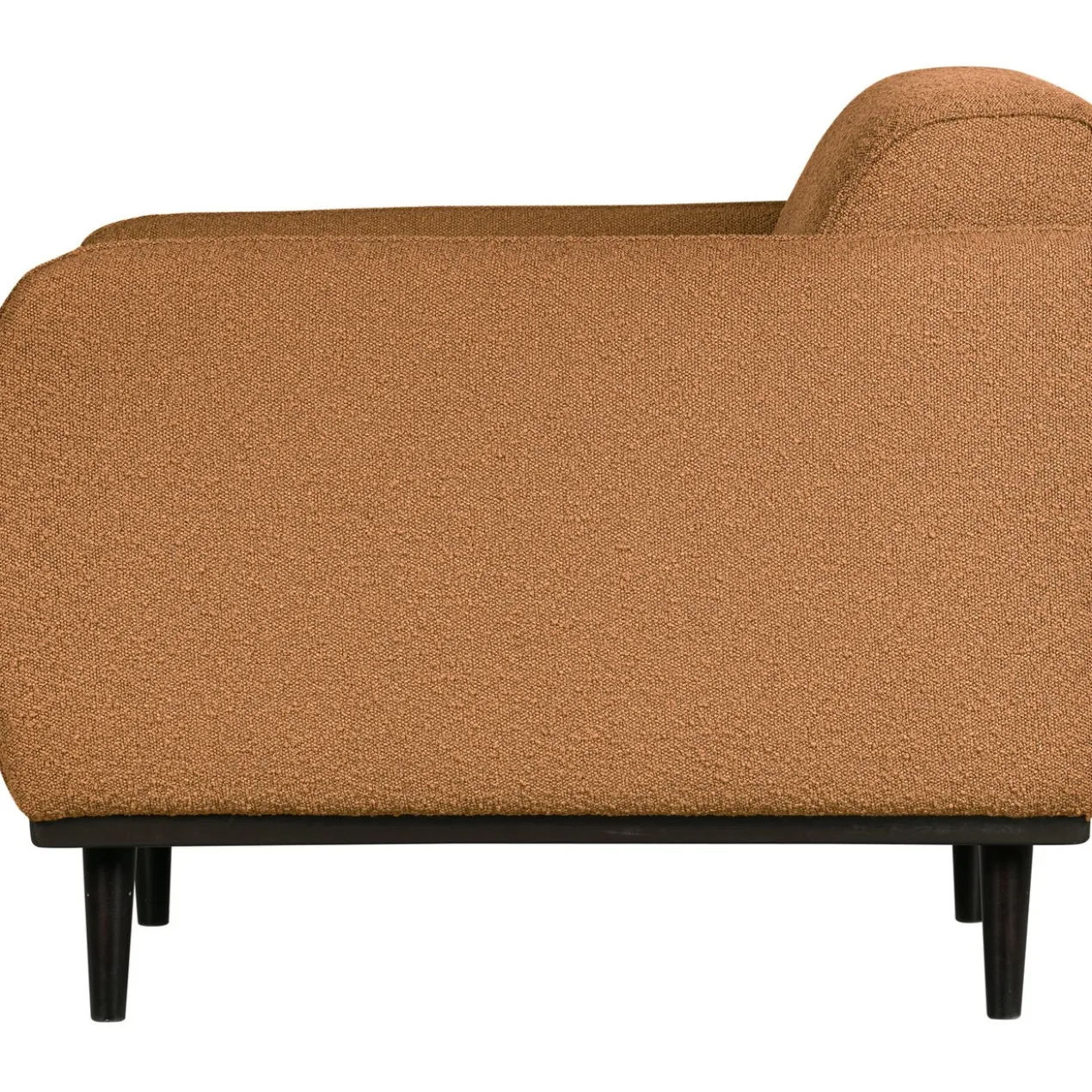 Statement fauteuil met arm boucle butter