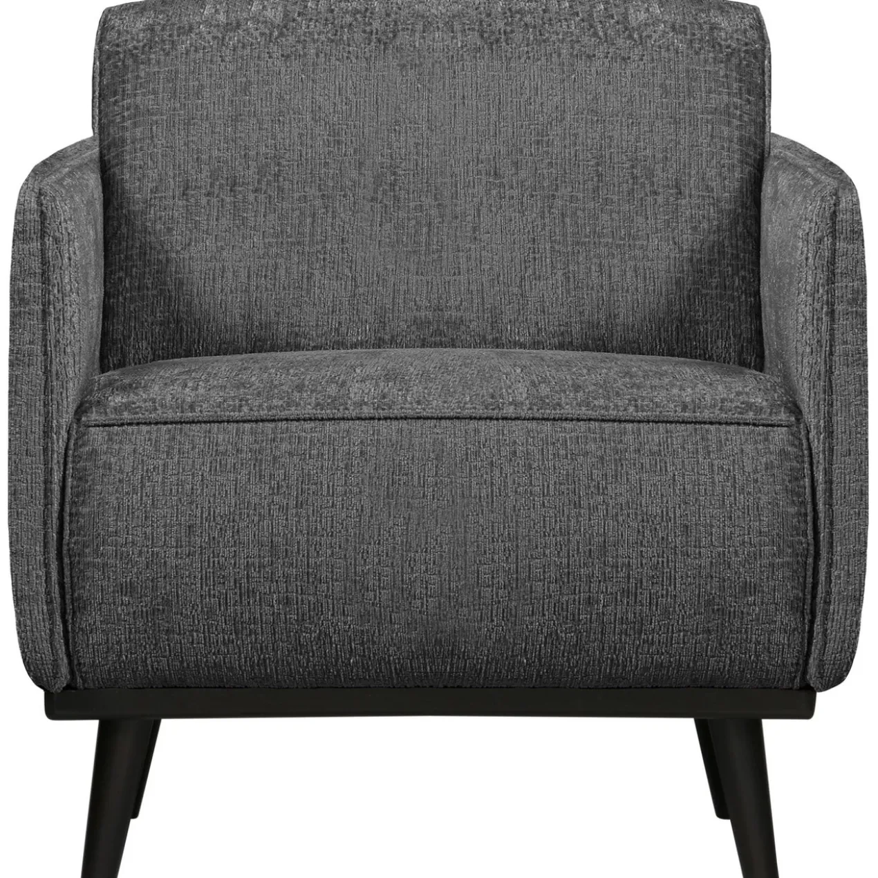 Statement fauteuil met arm structure velvet mountain