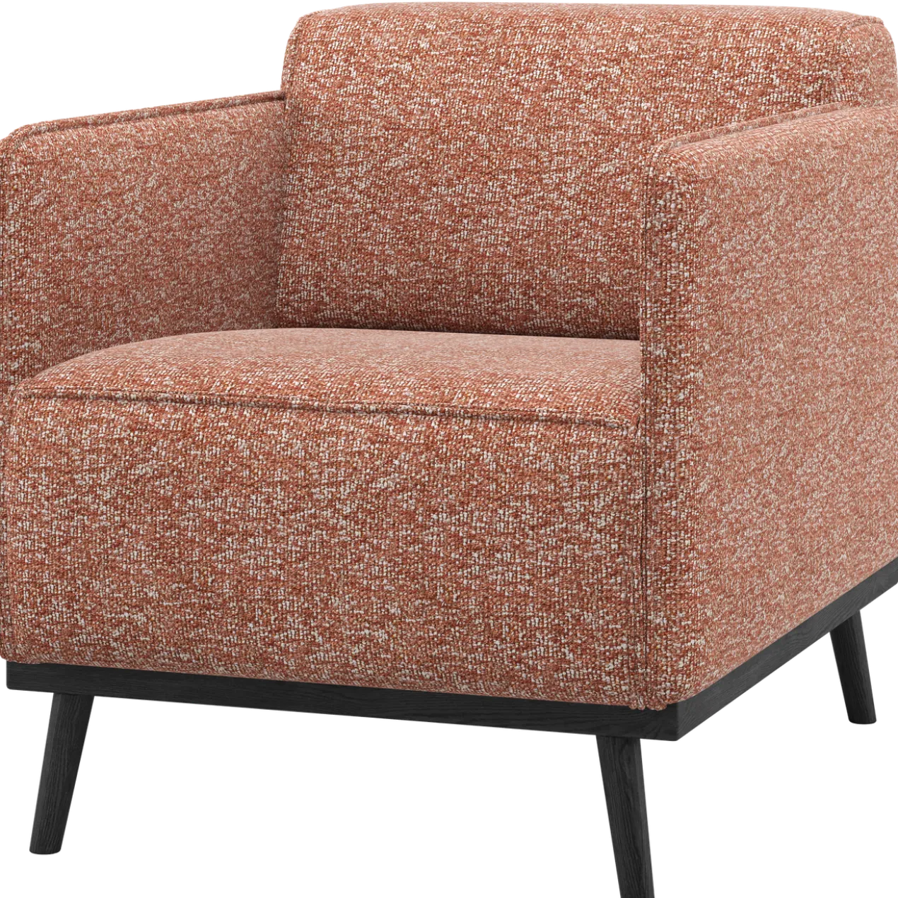 Statement fauteuil met arm terra melange