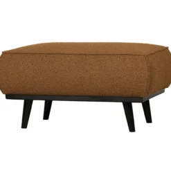 Statement hocker boucle butter