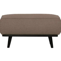 Statement hocker boucle nougat