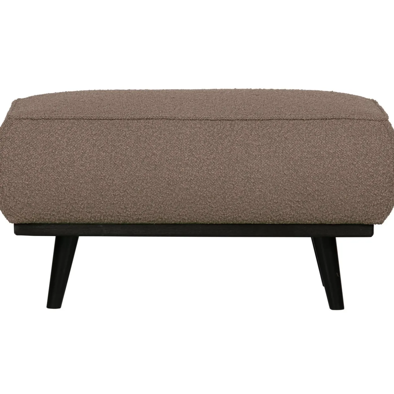 Statement hocker boucle nougat