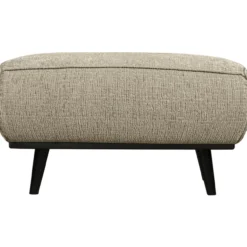 Statement hocker structure velvet wheatfield